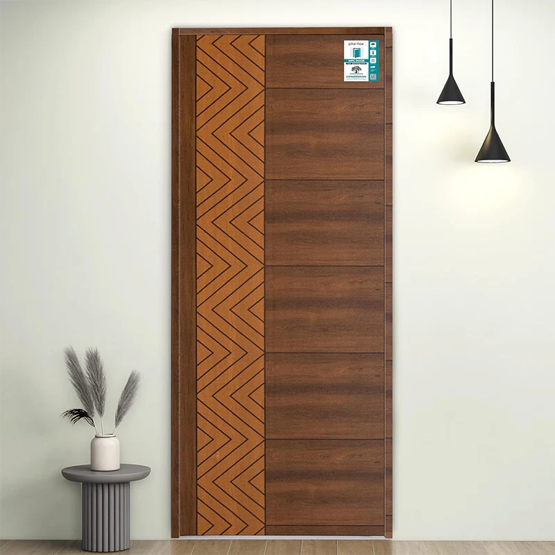 Moderne PVC -laminaat binnendeur